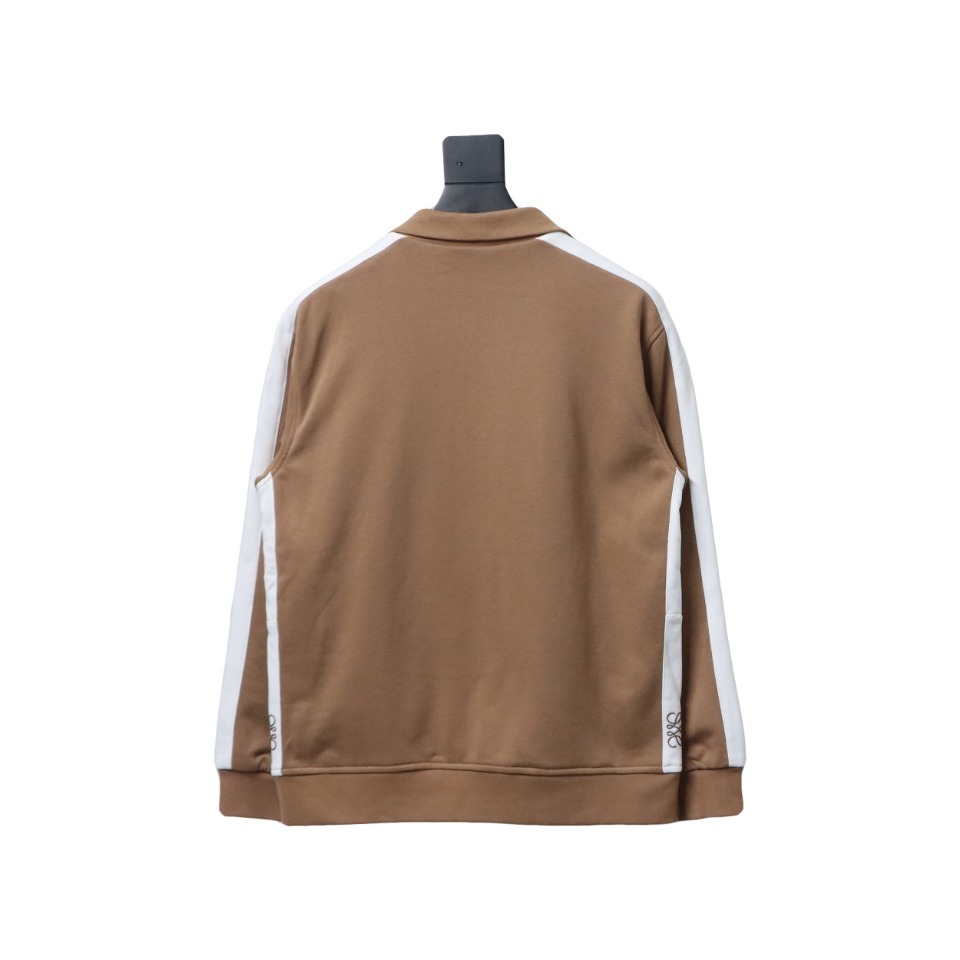 Loewe Monogram Track Jacket Brown