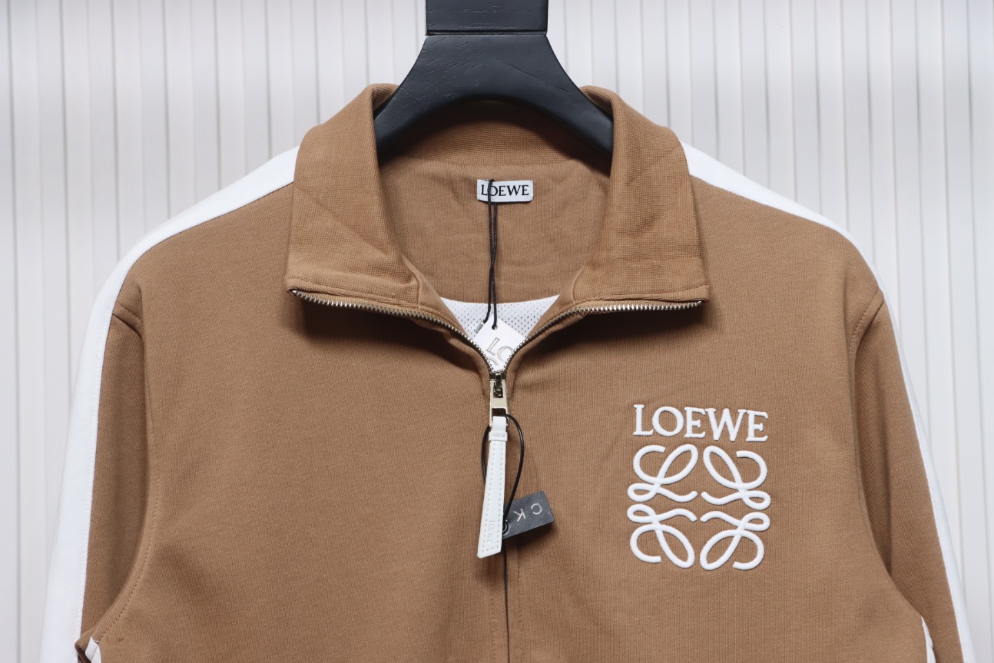 Loewe Monogram Track Jacket Brown