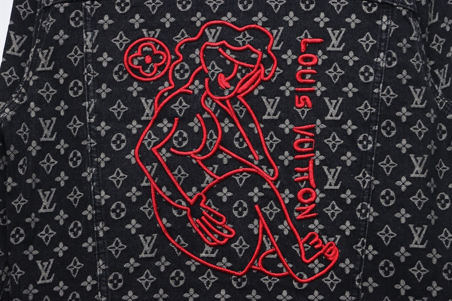 Louis Vuitton Monogram Jacquard Denim Jacket