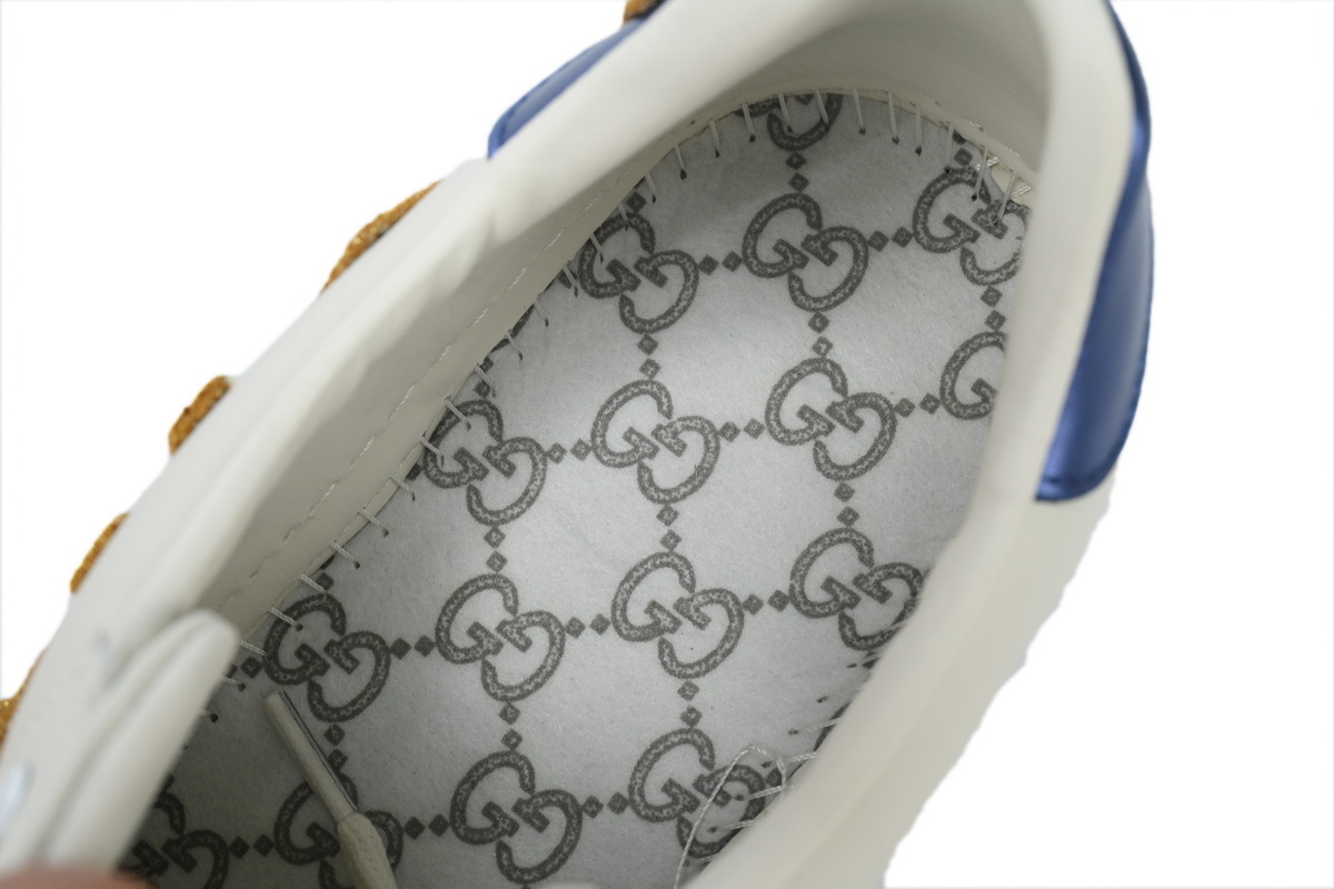 Coco Shoes Gucci Ace Embroidered Love White