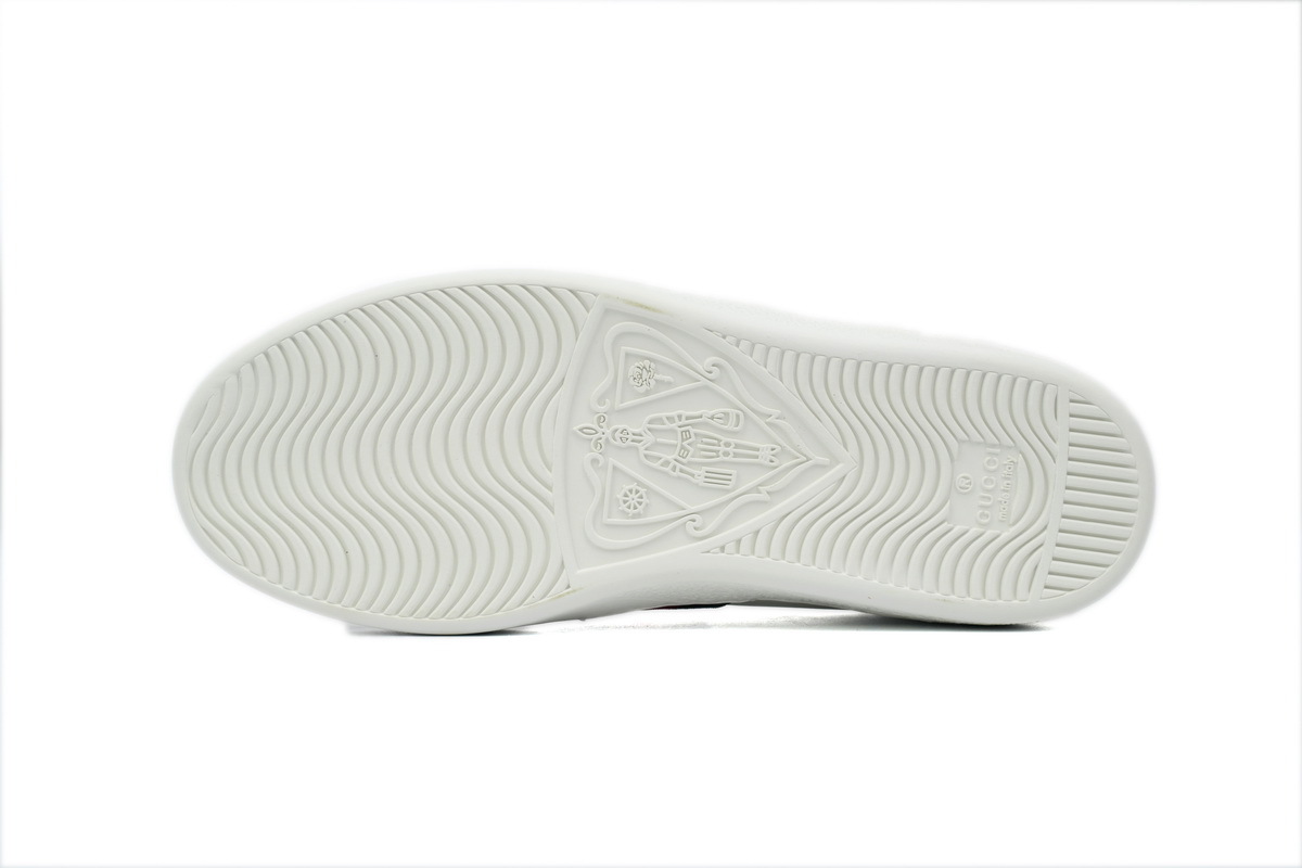Coco Shoes Gucci White Bee Ace Trainer Sneakers