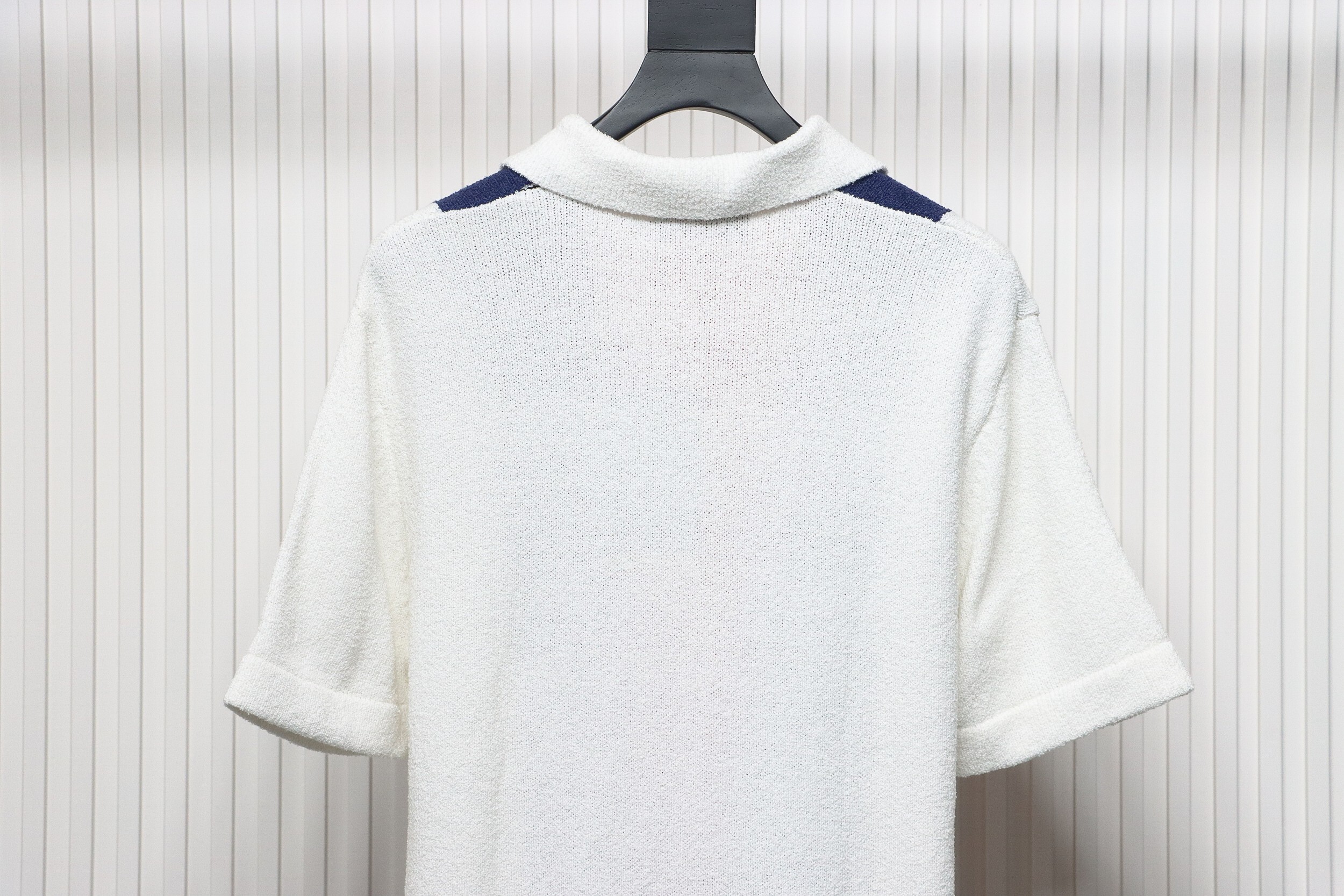 Gucci Cotton Blend Terry Knit Polo Shirt