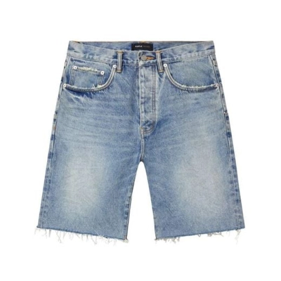 Purple Brand Cast Iron shorts Blue #5016 01