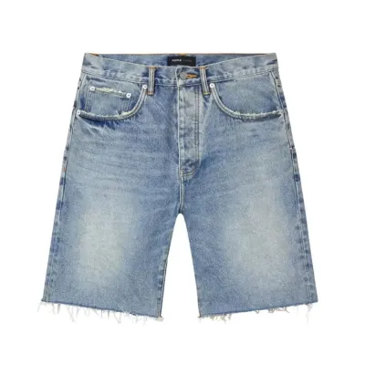 Purple Brand Cast Iron shorts Blue #5016 02