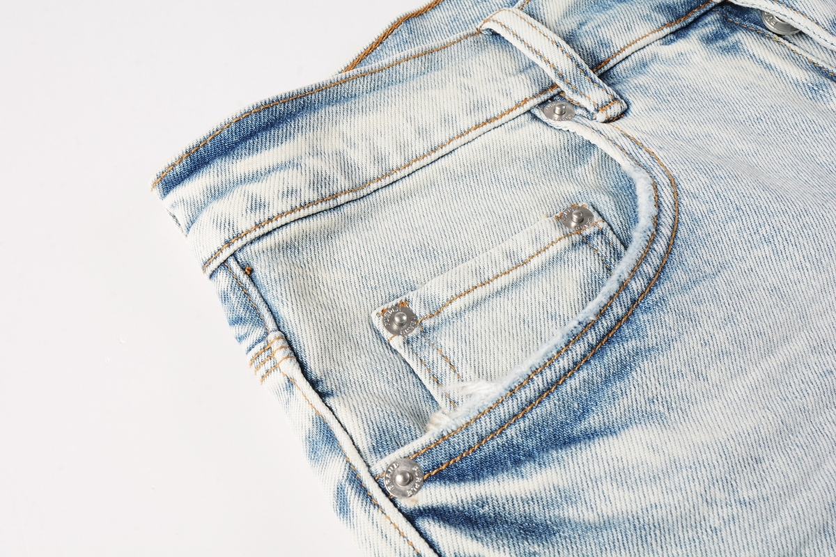 Purple Brand Denim Shorts Blue P5087