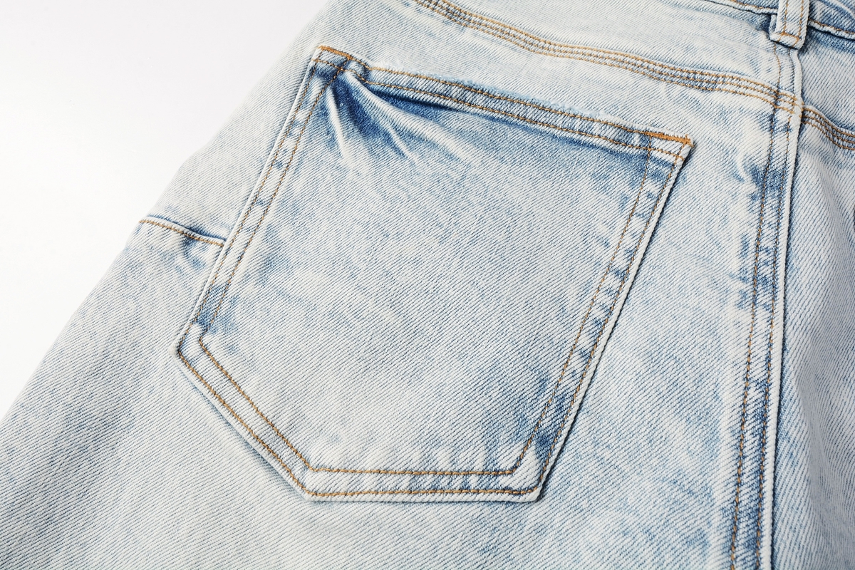 Purple Brand Denim Shorts Blue P5087