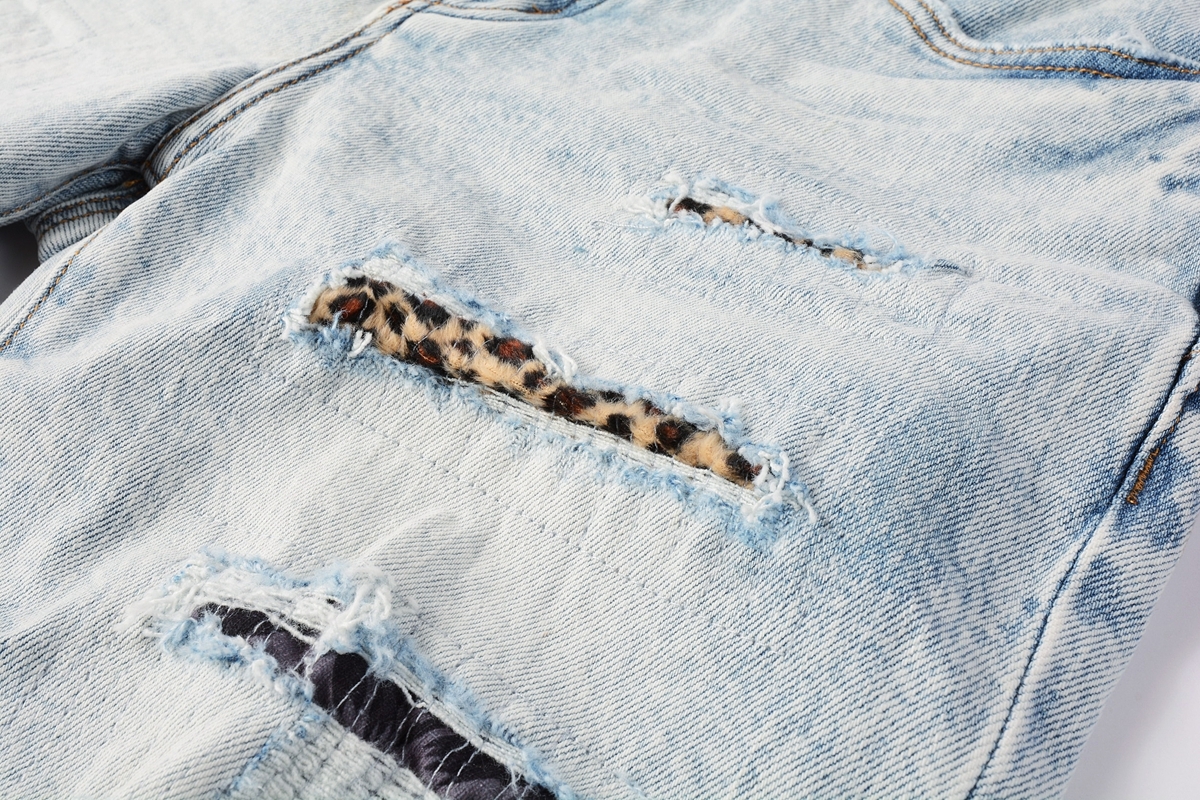 Purple Brand Denim Shorts Blue P5087