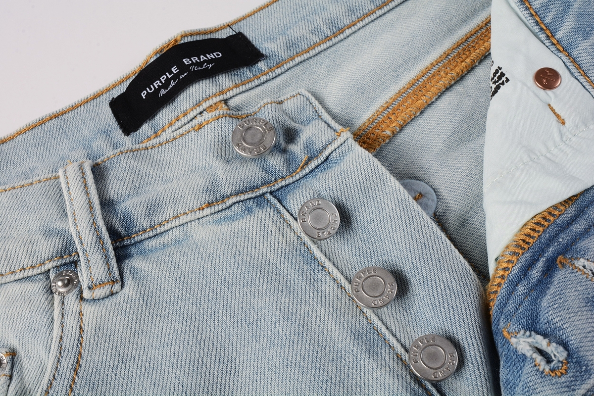 Purple Brand Denim Shorts Blue P5086