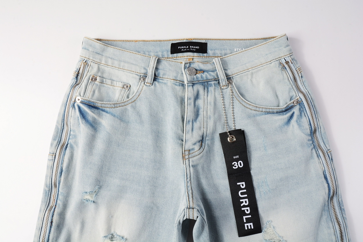 Purple Brand Denim Shorts Blue P5086