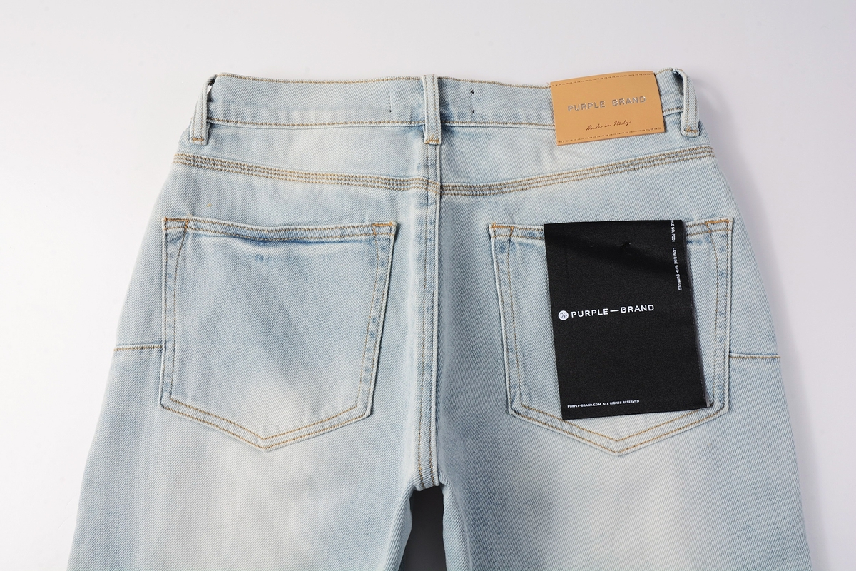 Purple Brand Denim Shorts Blue P5086