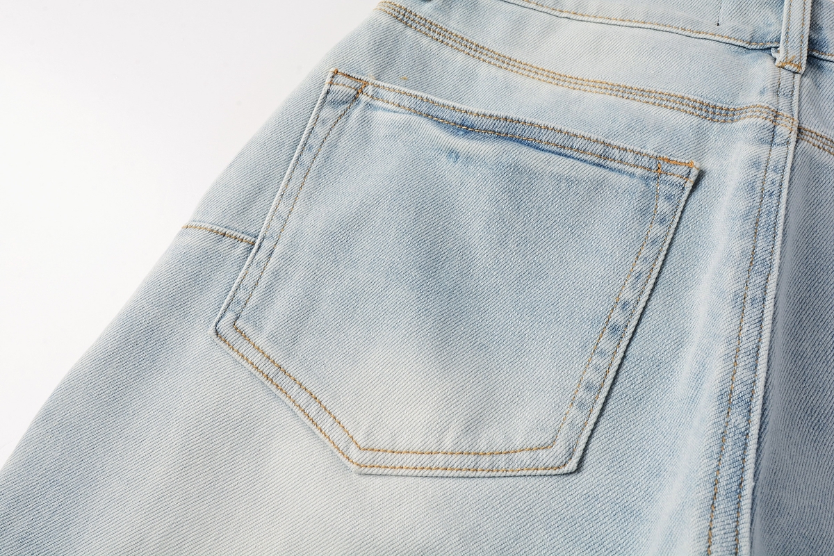 Purple Brand Denim Shorts Blue P5086