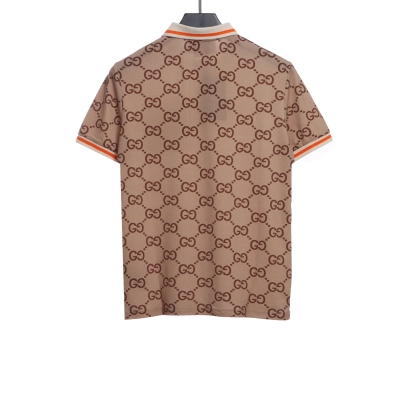 Coco Shoes Gucci GG Cotton Silk Polo Shirt 02