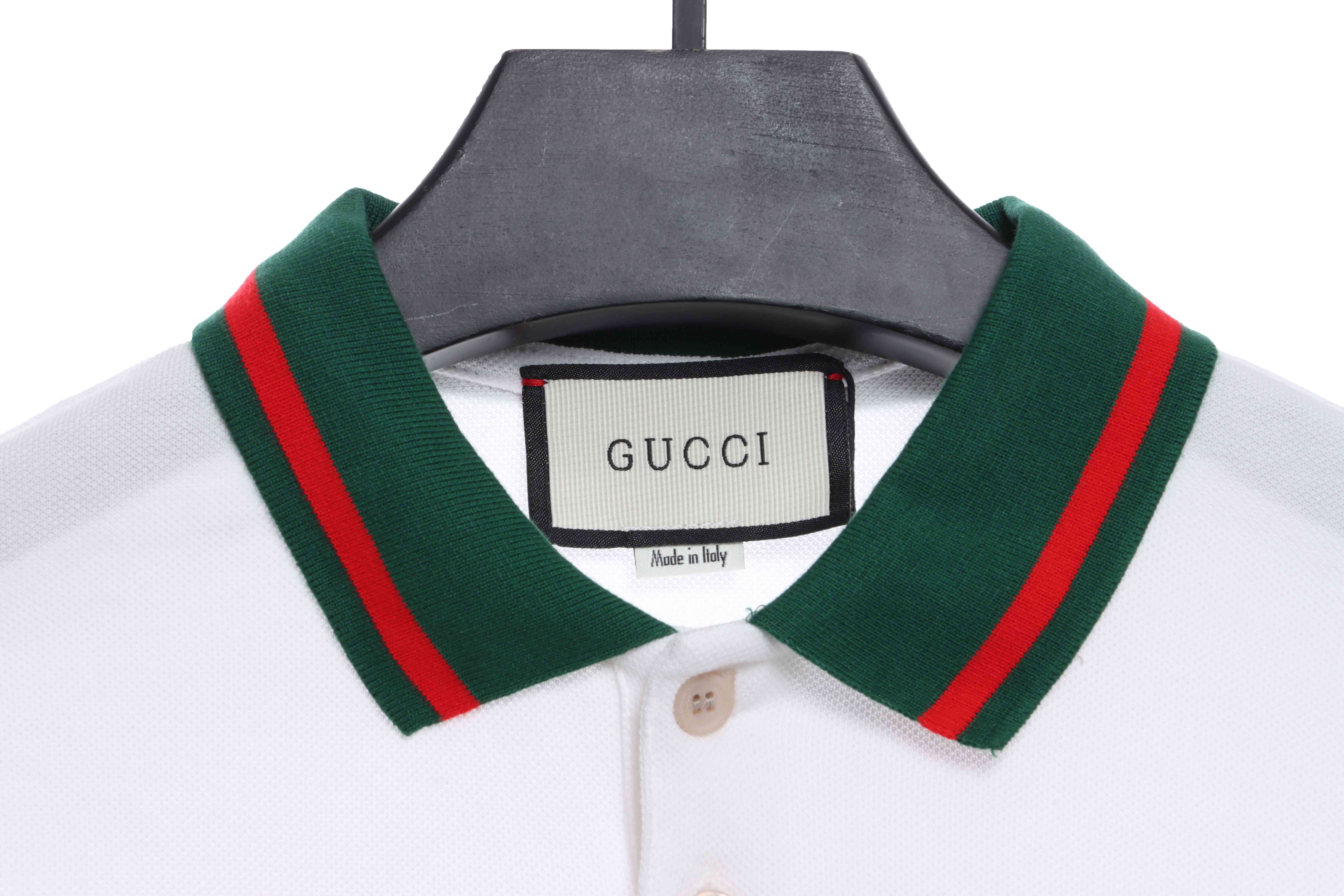 Coco Shoes Gucci Polo Shirt With Pocket White