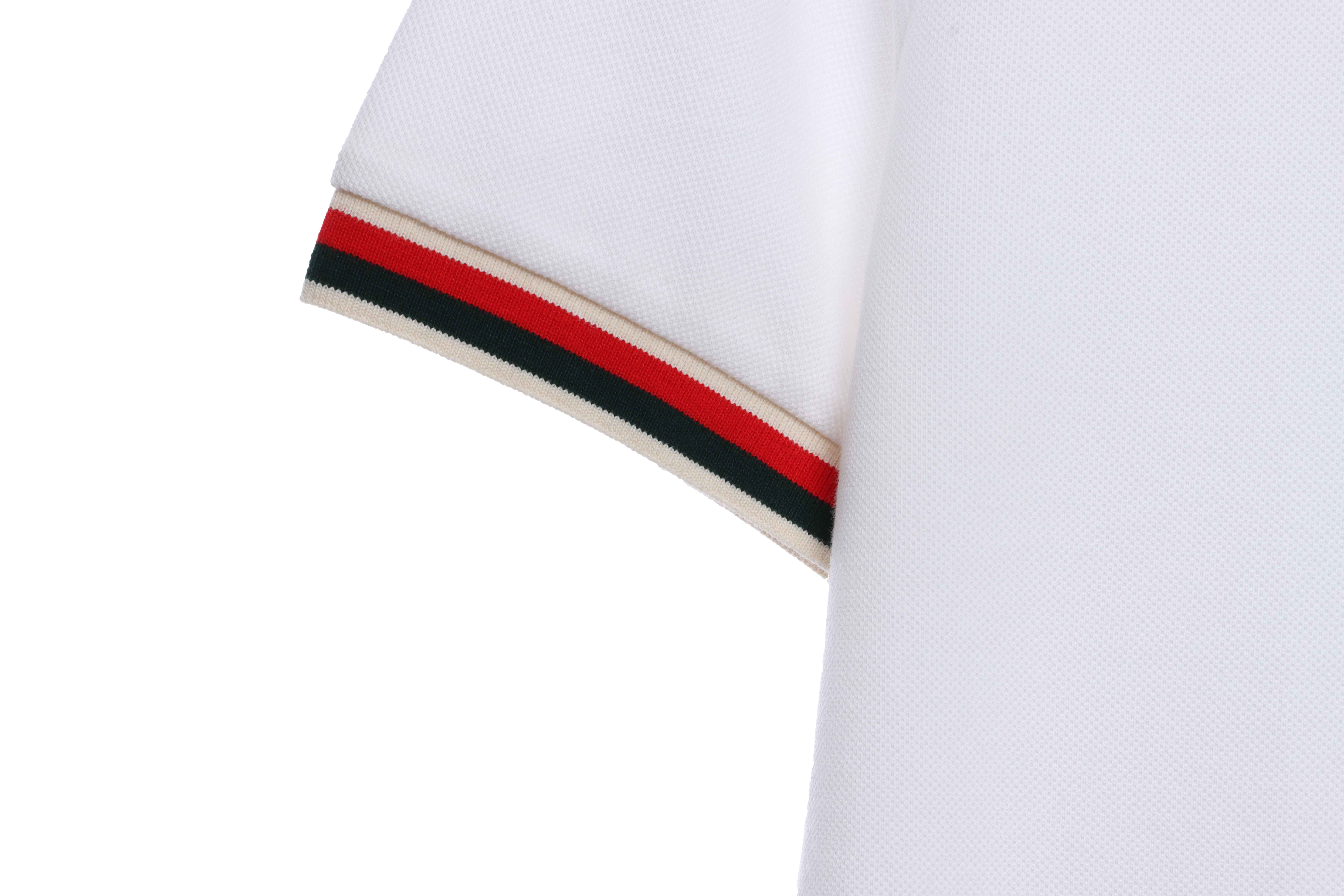 Coco Shoes Gucci Cotton Polo With Web And Bee