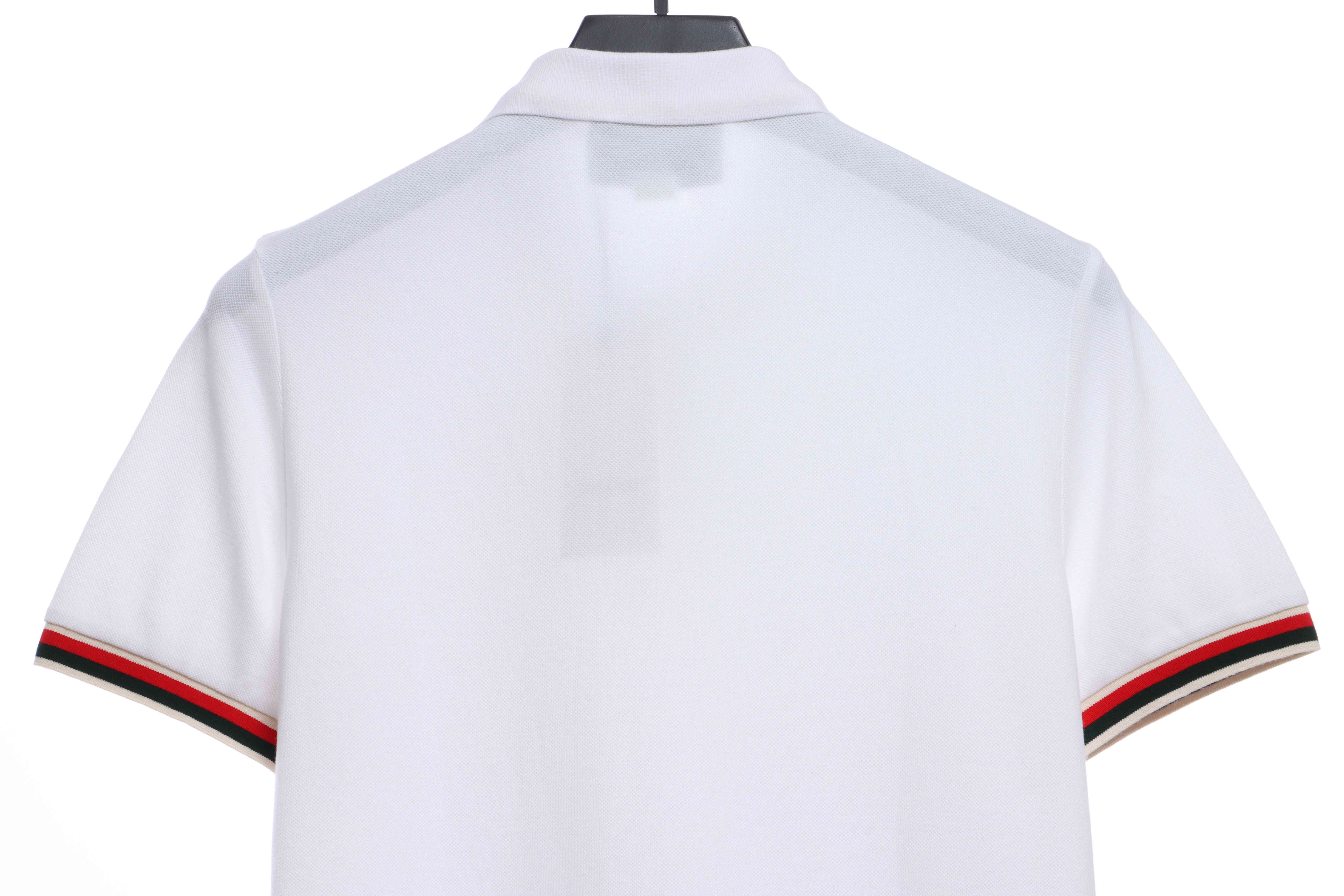 Coco Shoes Gucci Cotton Polo With Web And Bee