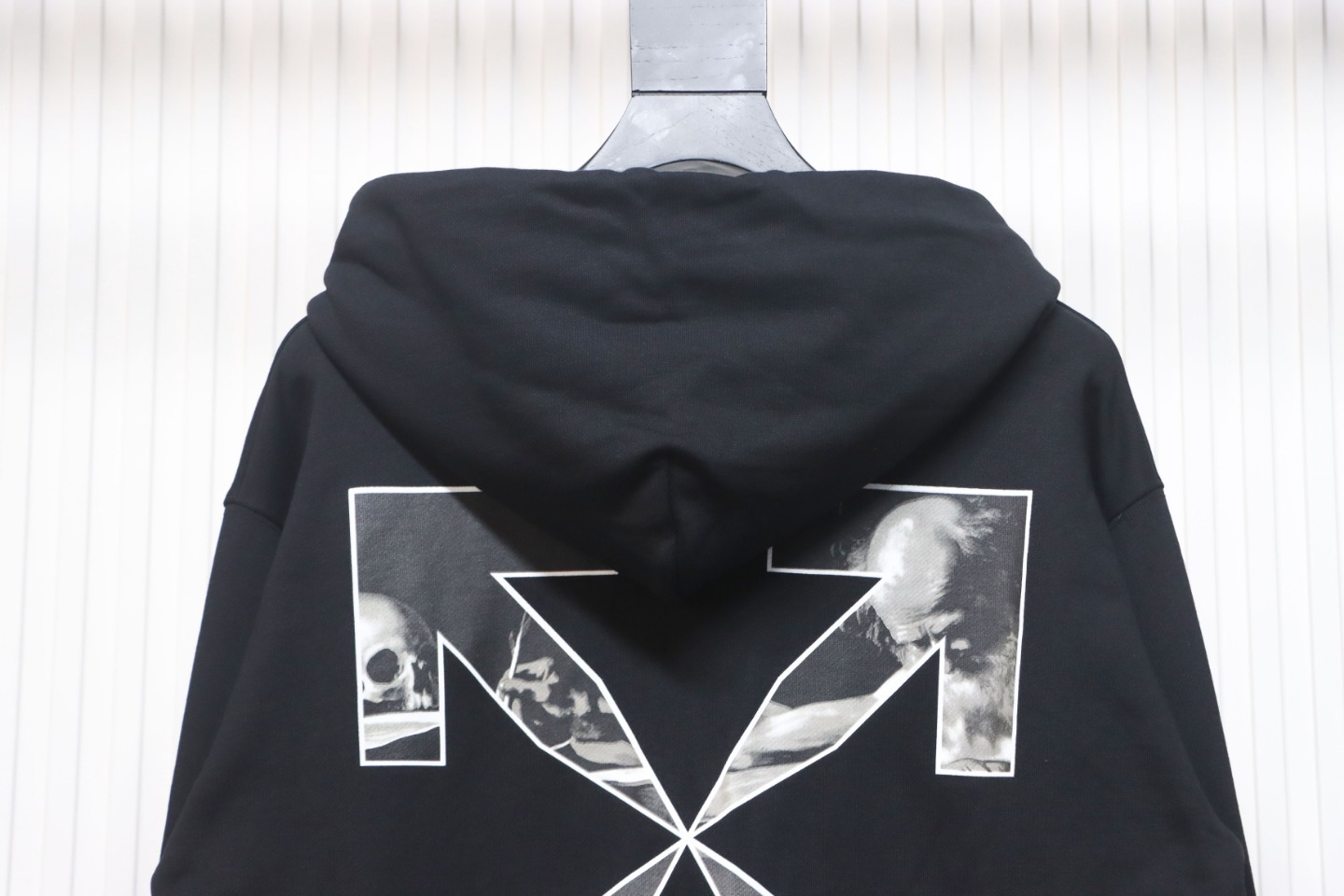 Coco Shoes Off-White Caravaggio Arrow Over Hoodie Black