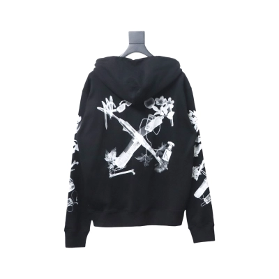 Off-White Scan Arr Hoodie Met Logo Backprint 01