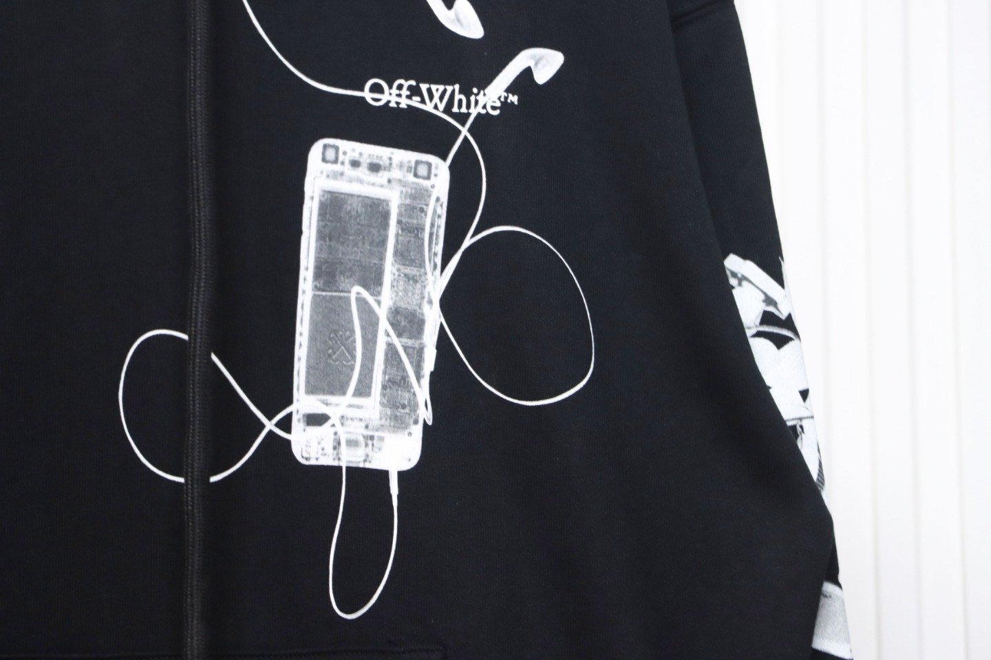 Coco Shoes Off-White Scan Arr Hoodie Met Logo Backprint