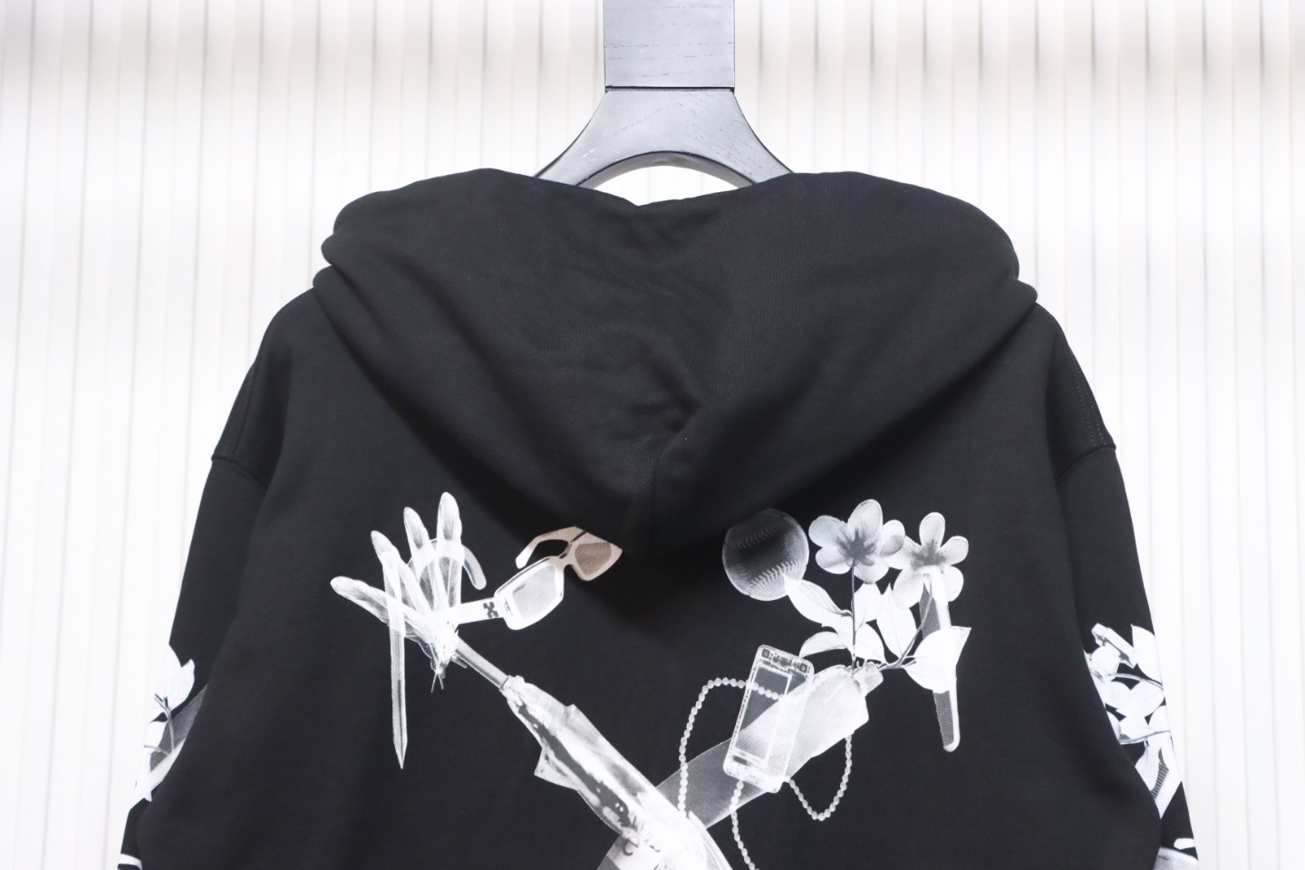 Coco Shoes Off-White Scan Arr Hoodie Met Logo Backprint