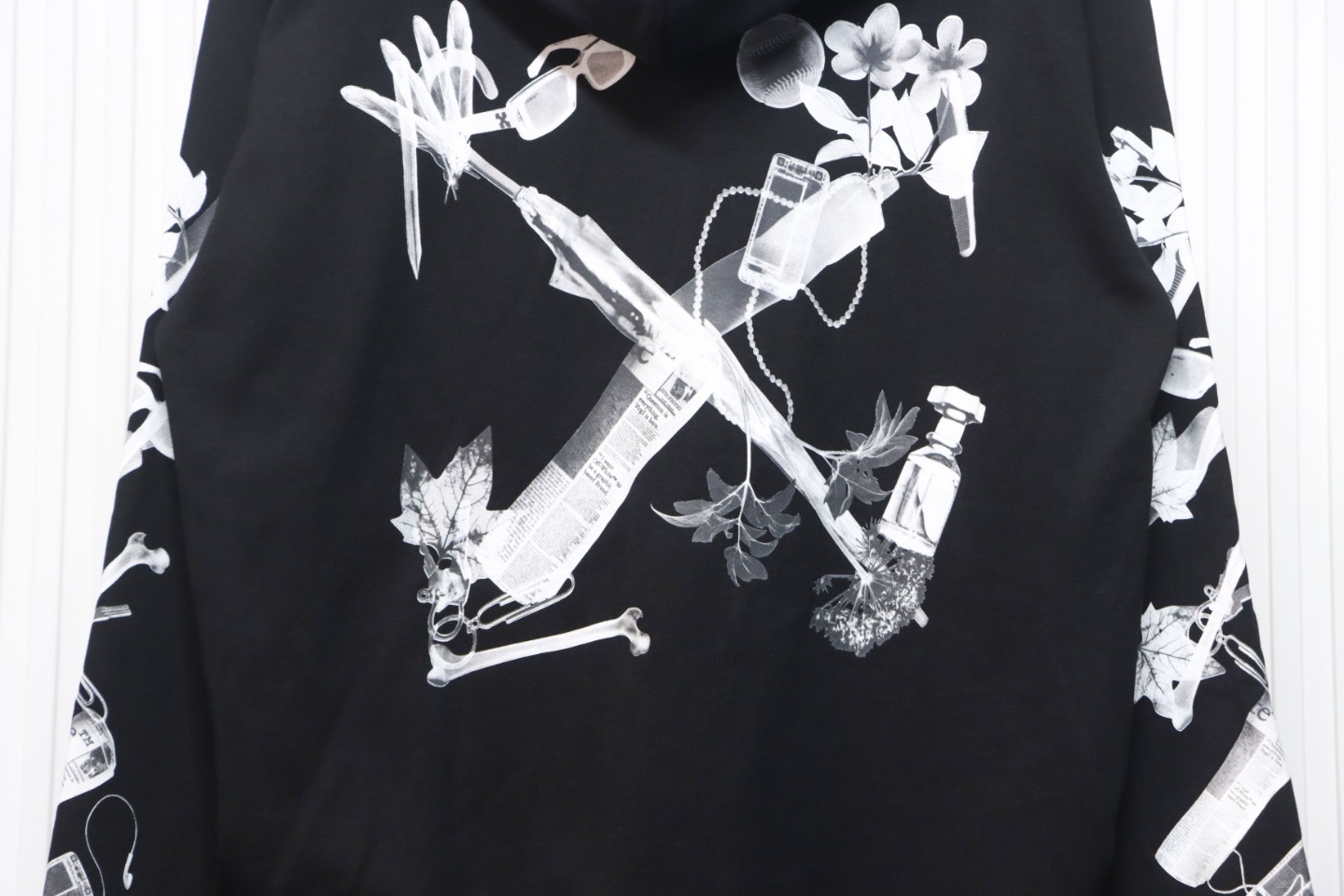 Coco Shoes Off-White Scan Arr Hoodie Met Logo Backprint