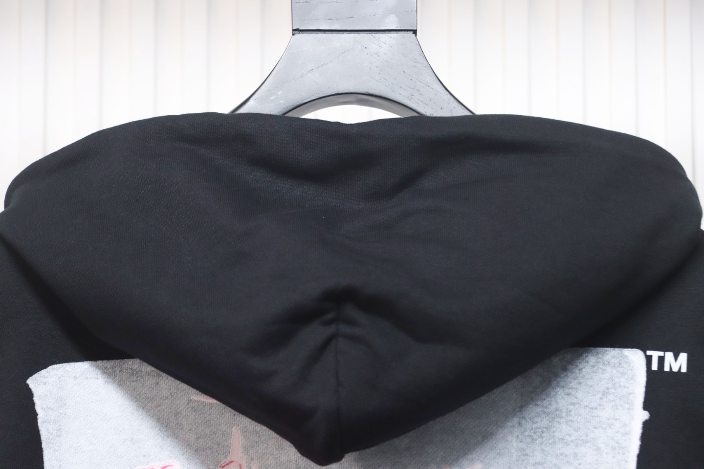 Coco Shoes Off-White Acrylic Arrow Hoodie