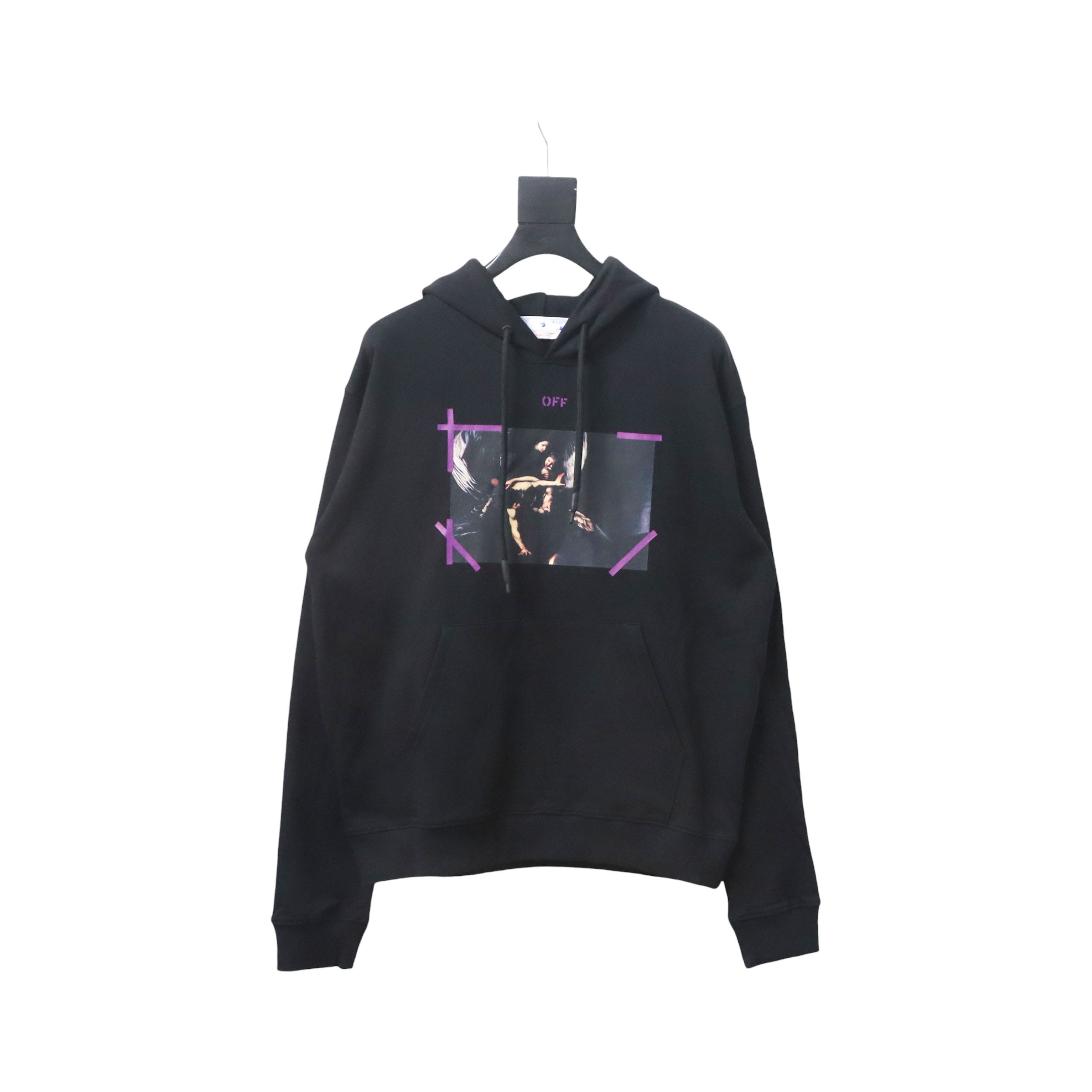 Coco Shoes Off-White Caravaggio Hoodie Black Purple
