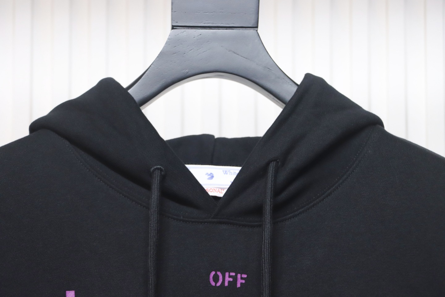 Coco Shoes Off-White Caravaggio Hoodie Black Purple