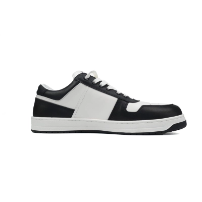 Prada Downtown Low Sneakers Black and White 02