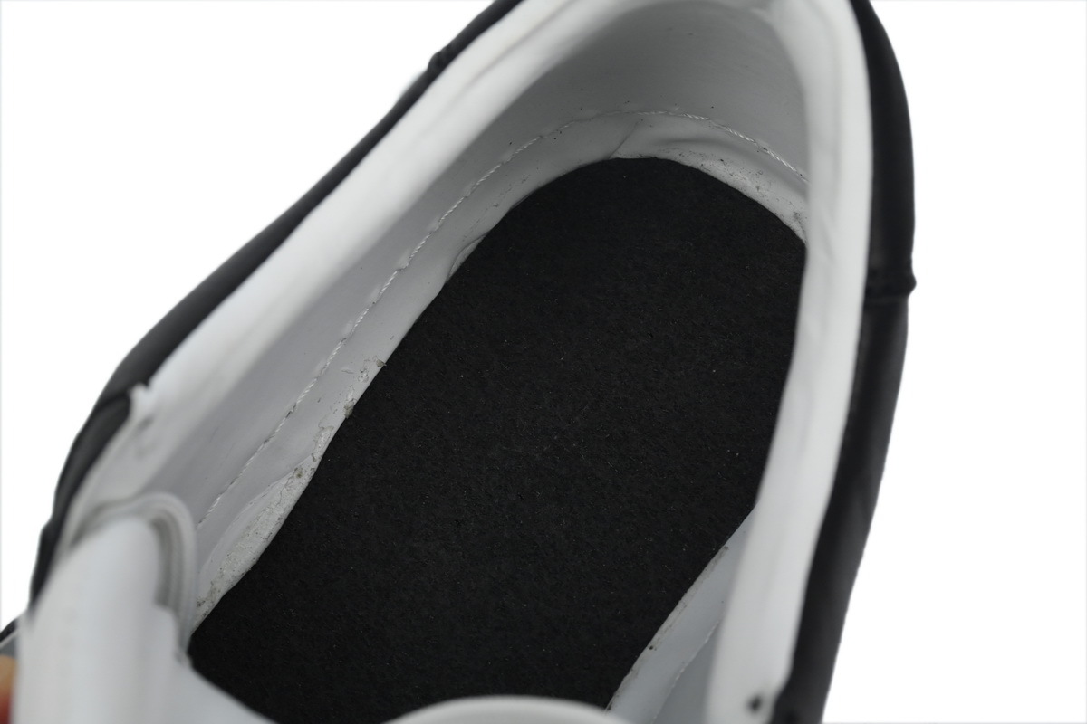 Prada Downtown Low Sneakers Black and White