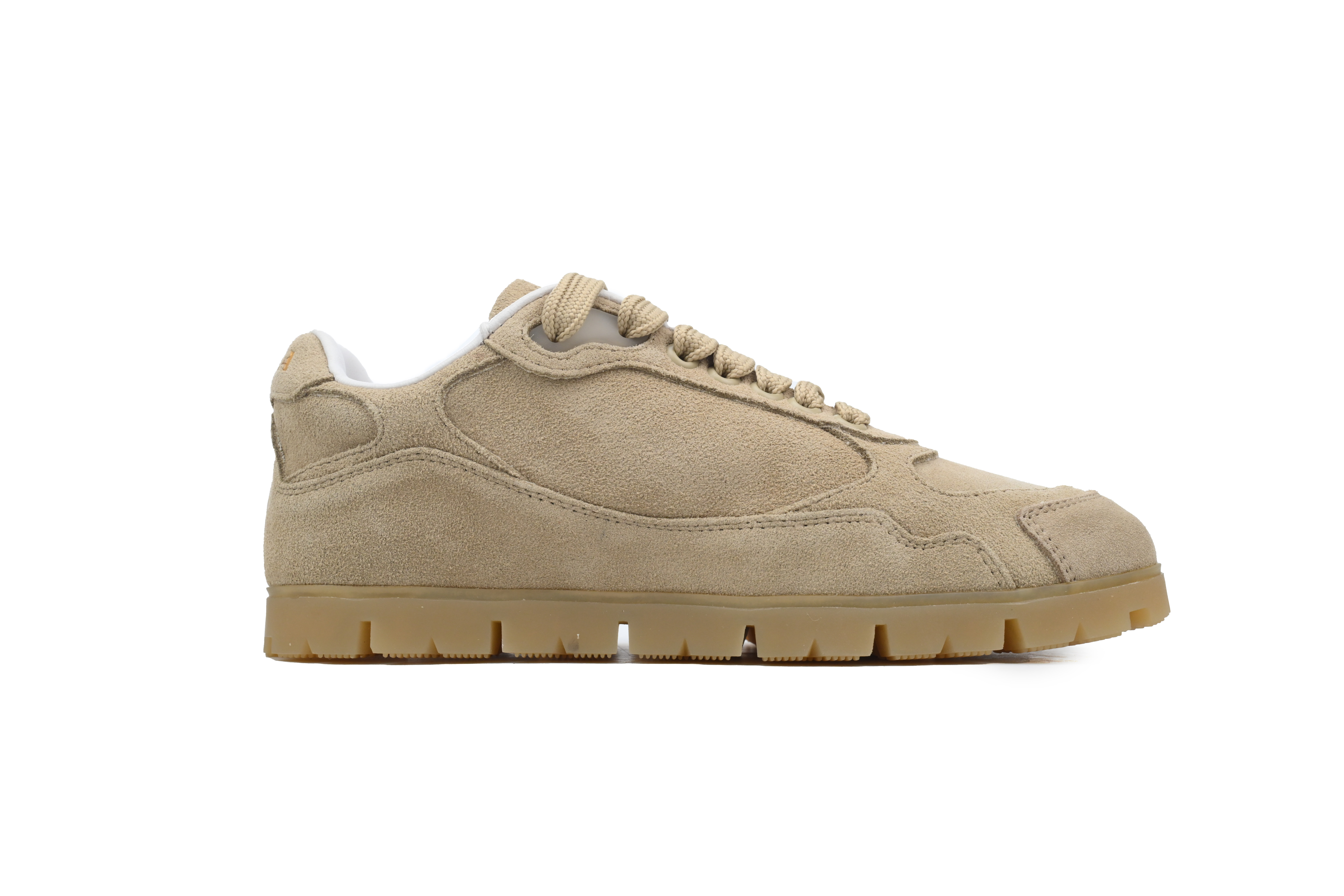 Prada Trail Suede Sneakers Khaki