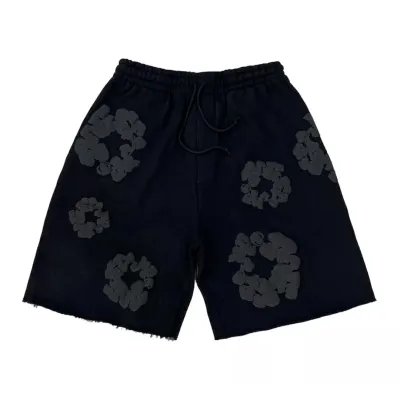 Denim Tears Cashmere Swarovski Cotton Wreath Shorts 01