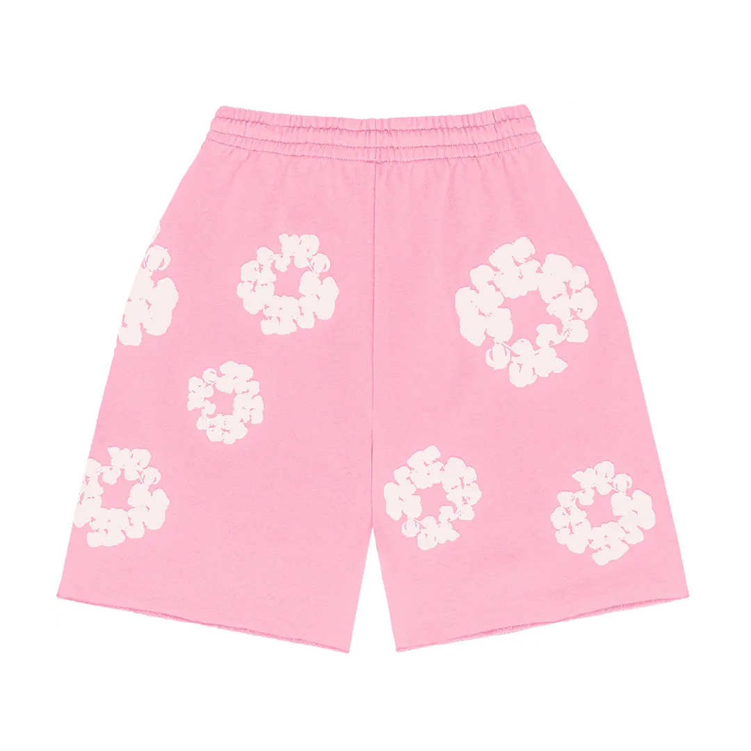 Coco Shoes Denim Tears The Cotton Wreath Shorts Pink