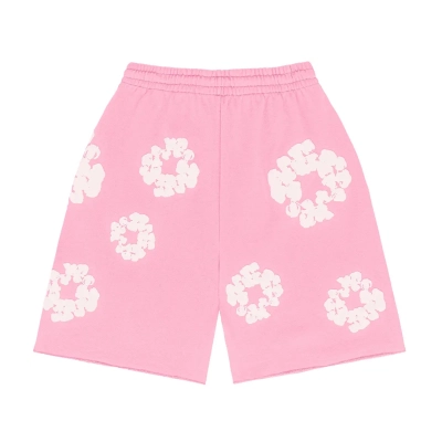Denim Tears The Cotton Wreath Shorts Pink 02