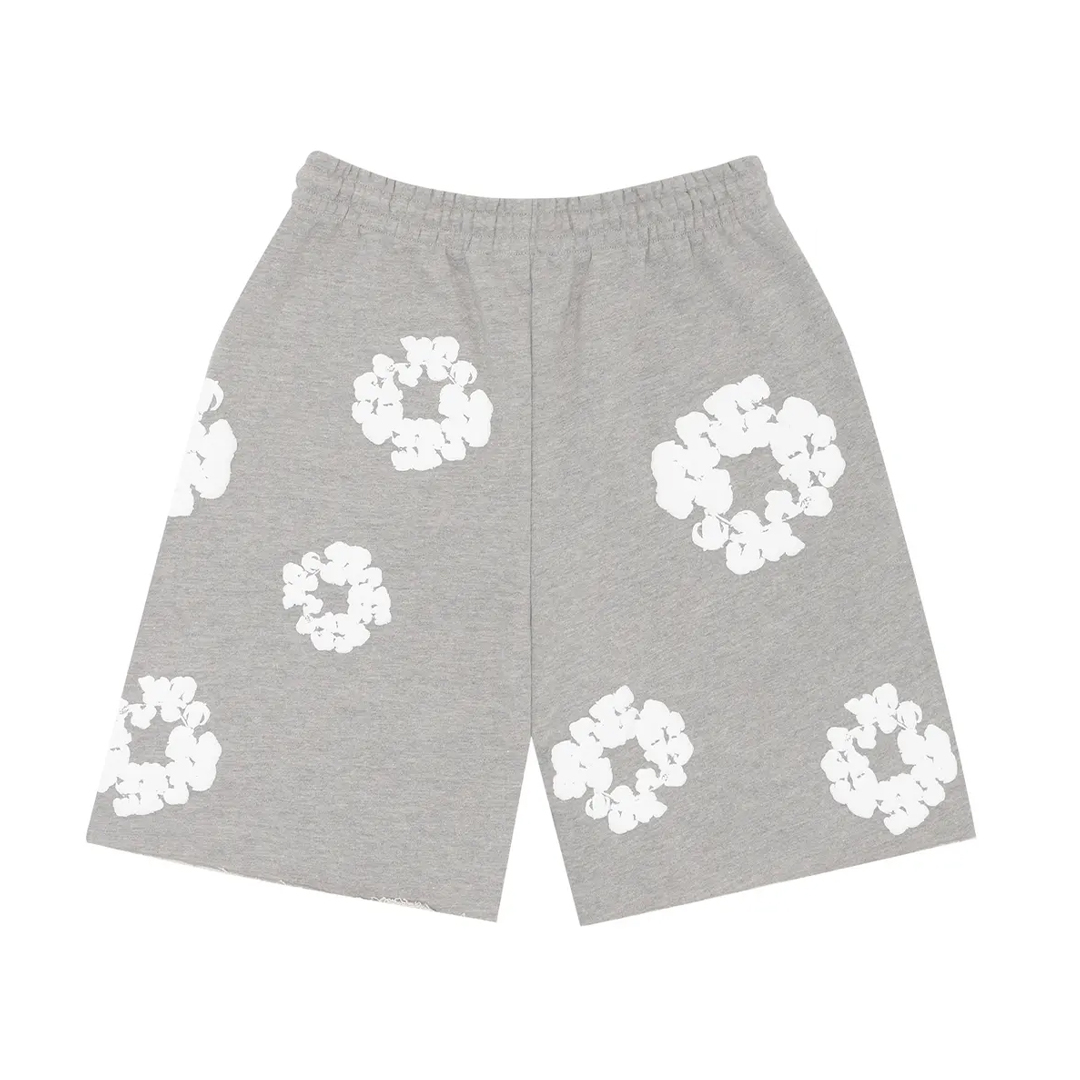Coco Shoes Denim Tears The Cotton Wreath Shorts Grey