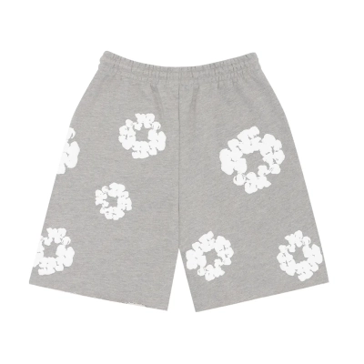 Denim Tears The Cotton Wreath Shorts Grey 02