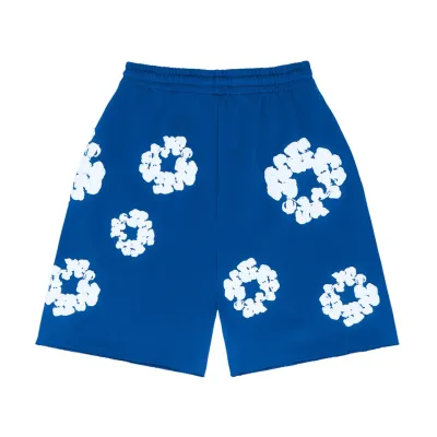 Denim Tears The Cotton Wreath Shorts Blue 02