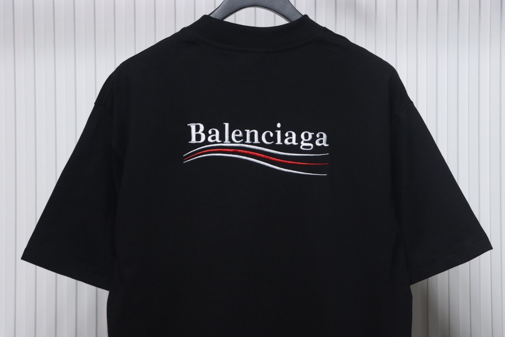 Balenciaga Political Campaign T-Shirt Black