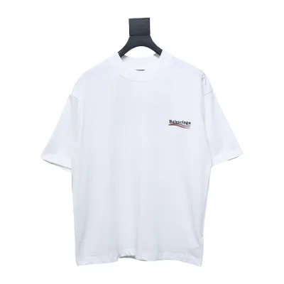 Balenciaga Political Campaign T-Shirt White 01