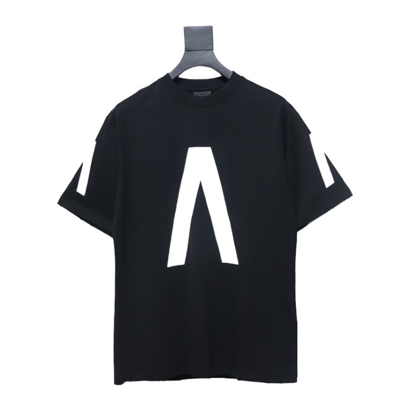 Balenciaga Archive Apple Music Oversized T-Shirt Black