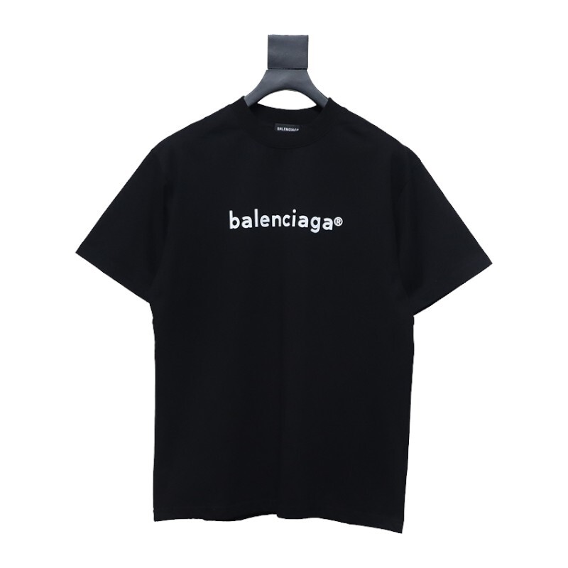 Balenciaga Copyright Medium Fit T-shirt Black
