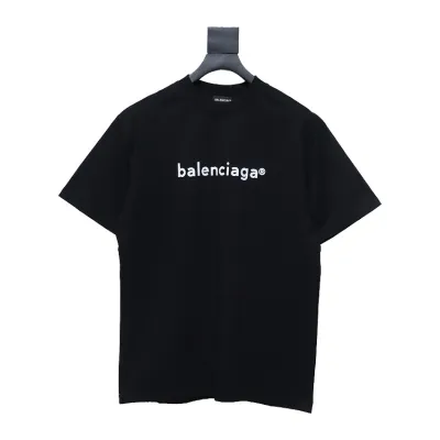 Balenciaga Copyright Medium Fit T-shirt Black 01