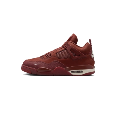 Air Jordan 4 Retro OG "Brick by Brick" x Nigel Sylvester Orange Brown HF4340-800 01