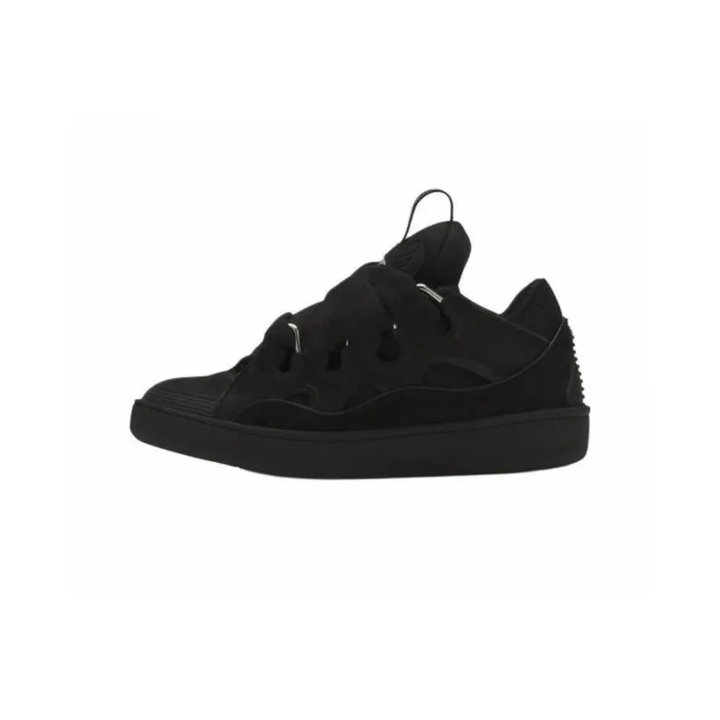 Lanvin Leather Curb Triple Black FU-SKDK12-DRAG-P25101047