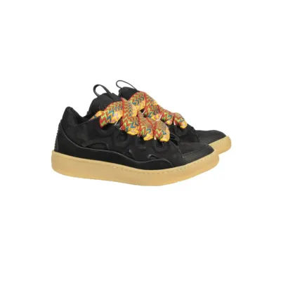 Lanvin Leather Curb Black FM-147446 02