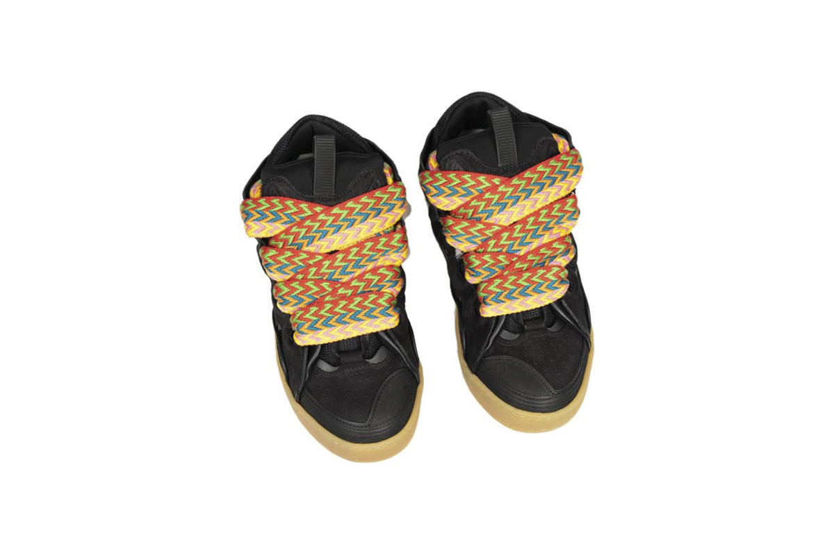 Lanvin Leather Curb Black FM-147446