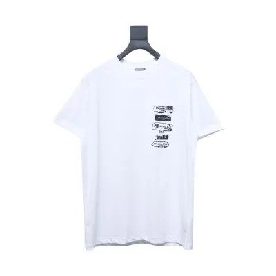 Dior Archives Labels T-Shirt White 01