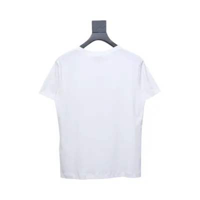 Dior 'Christian Dior' Papillon Motif T-Shirt White 02
