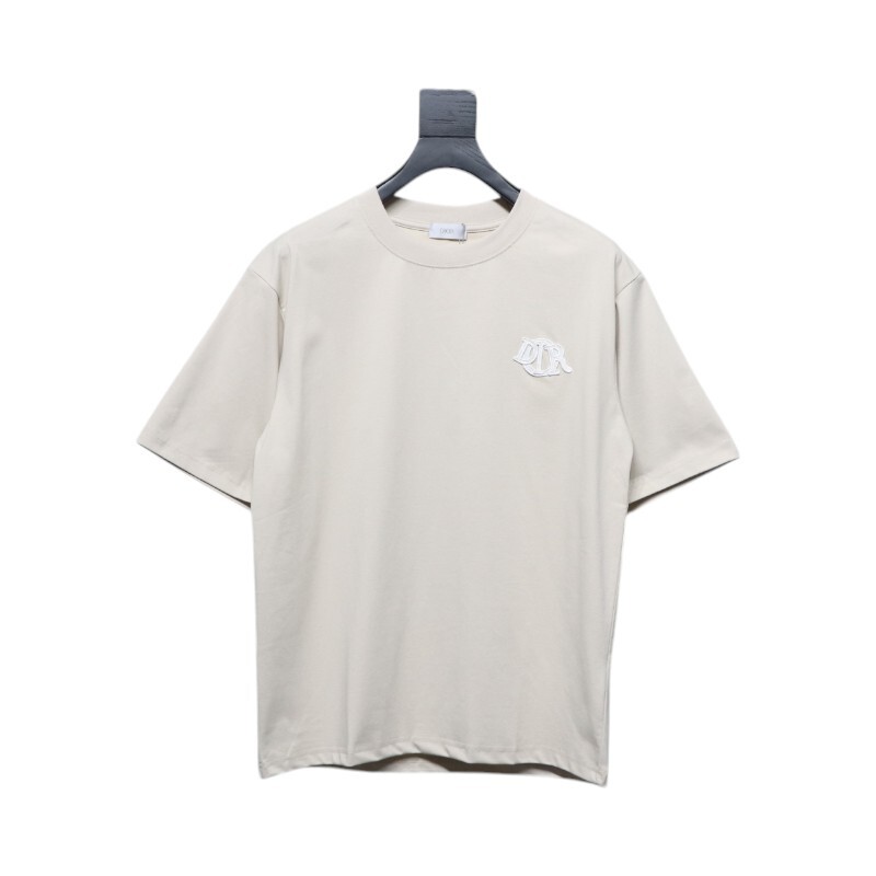 Dior Logo Print T-Shirt Off-White