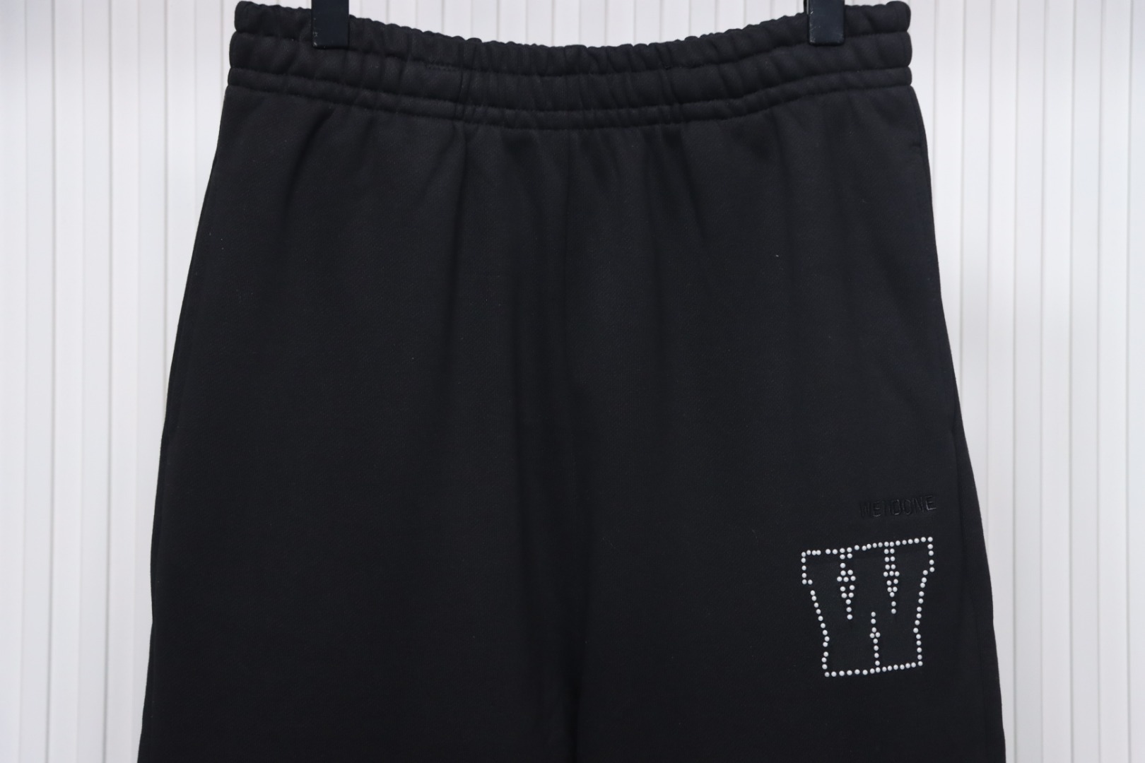 Coco Shoes We11done Pearl Logo Jersey Pants