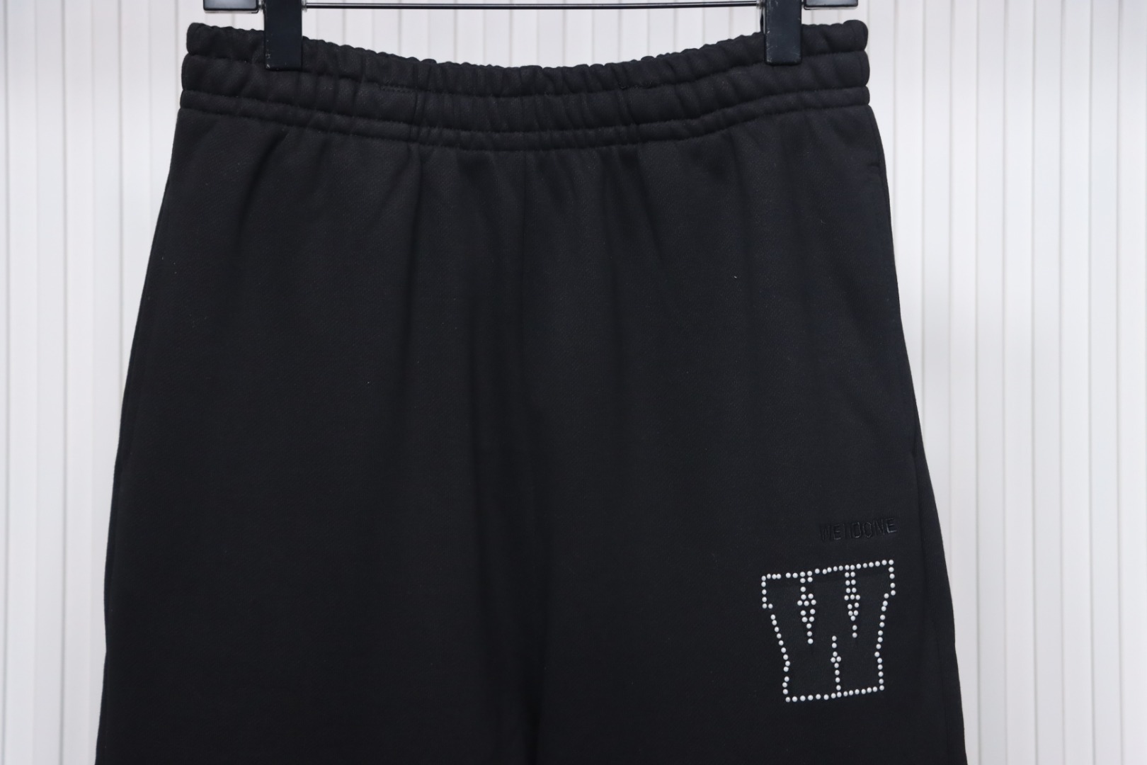 Coco Shoes We11done Pearl Logo Jersey Pants